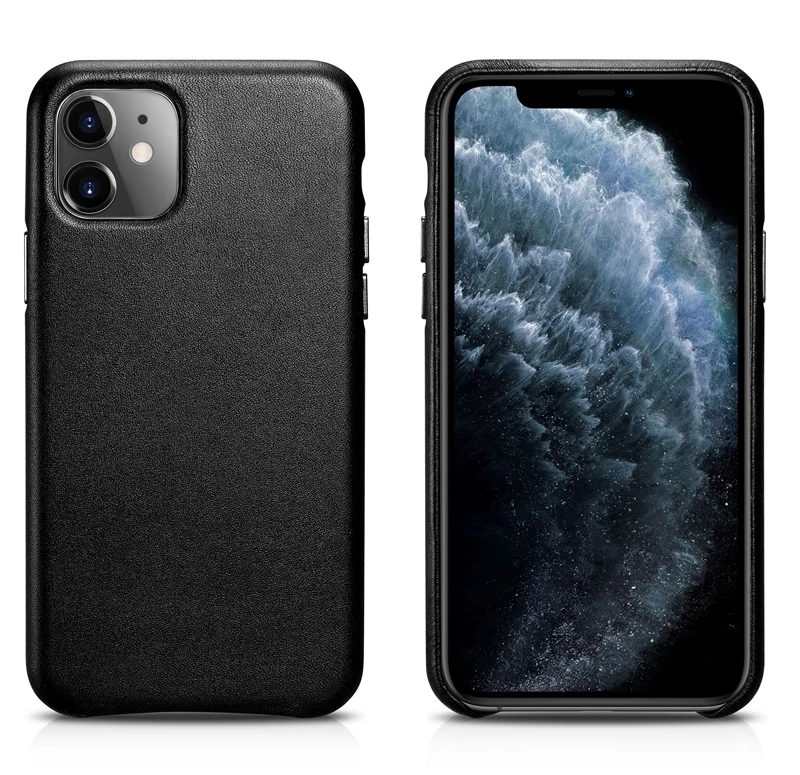 Чехол из натуральной воловьей кожи для iPhone 11, тонкий чехол для iPhone11 Pro, чехол для телефона, защитная задняя крышка для iPhone11 Pro Max
