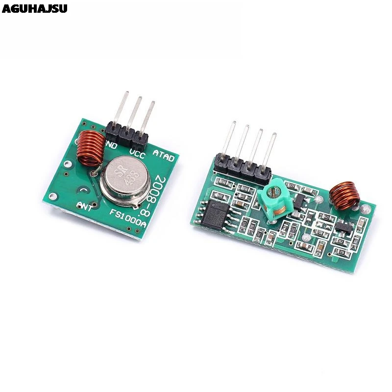 433 МГц РЧ беспроводной передатчик Модуль и приемник комплект 5 В DC для Arduino Raspberry
