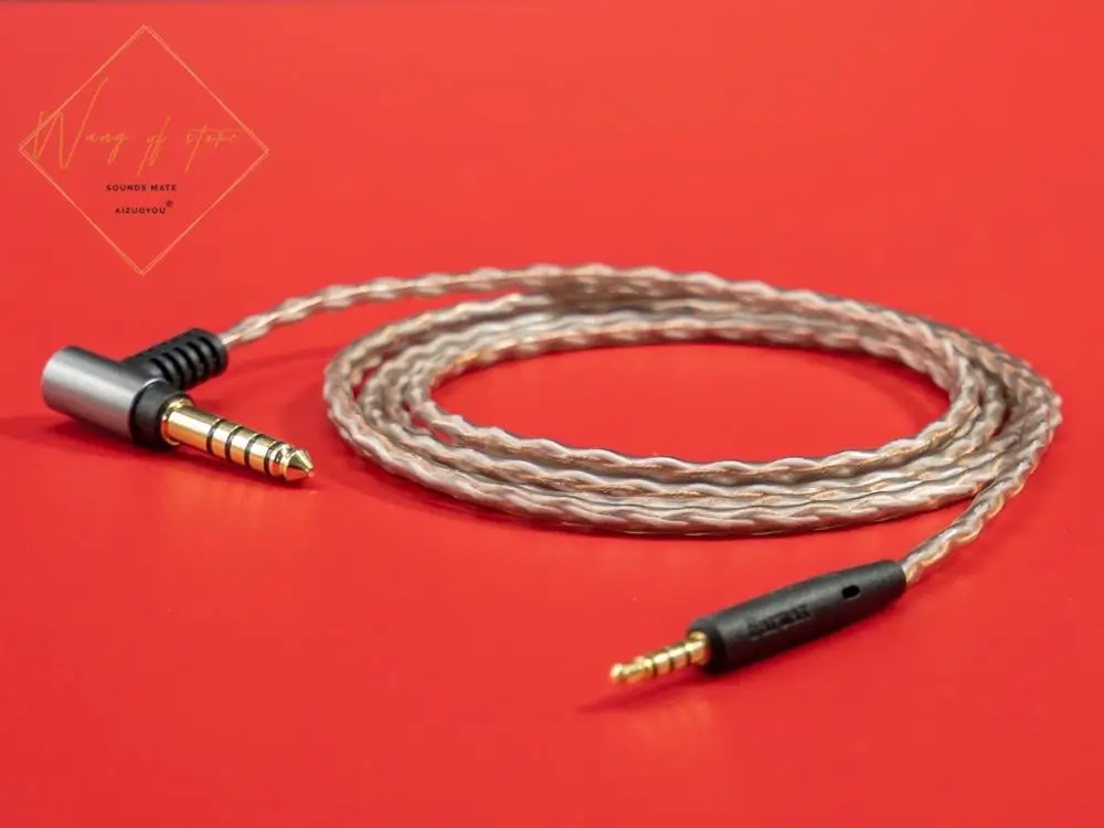 6N Hifi сбалансированный кабель для наушников Sennheiser PXC450 PXC350 PC350 PXC480 PXC550 OCC 99.99997% 4 мм 2 5