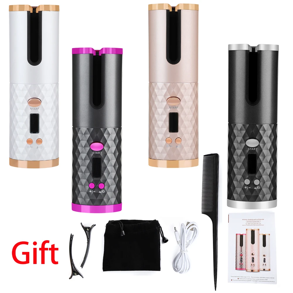 Беспроводная Автоматическая Плойка для завивки волос щипцы устройство создания