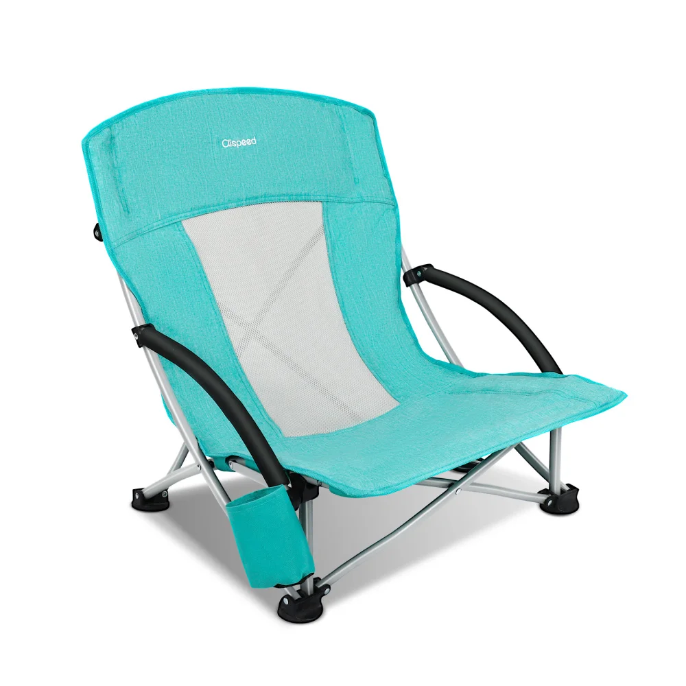 Низкое сиденье пляжное кресло складной сверхмощный стул для кемпинга с
