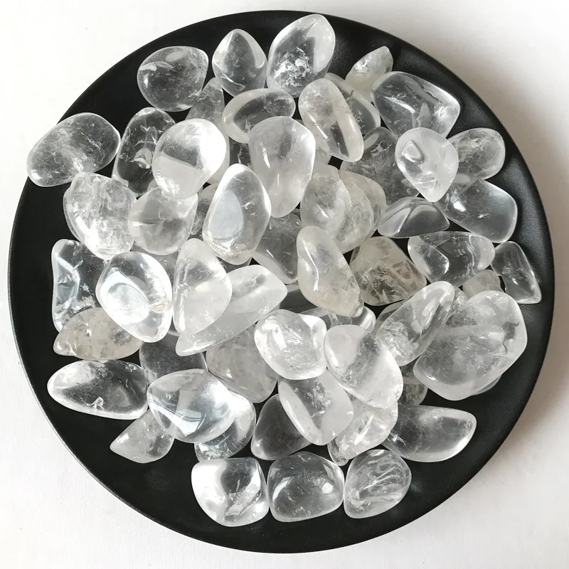 

100G Natural Stone Mineral Crystal Large Size White Crystal Quartz Gravel Healing DIY material Stone Home Decoration Crafts