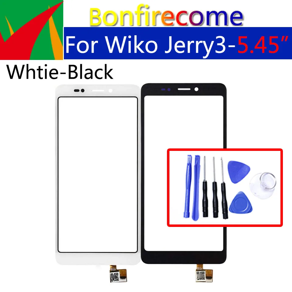 Сенсорный экран 5 45 дюйма для Wiko Jerry 3 сенсорная панель дигитайзер сенсор замена