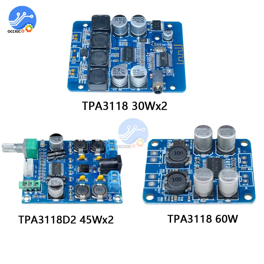 TPA3118 TPA3118D2 PBTL 60 Вт/45WX2 моно цифровой аудио усилитель плата AMP 2X30W Динамик Звуковой