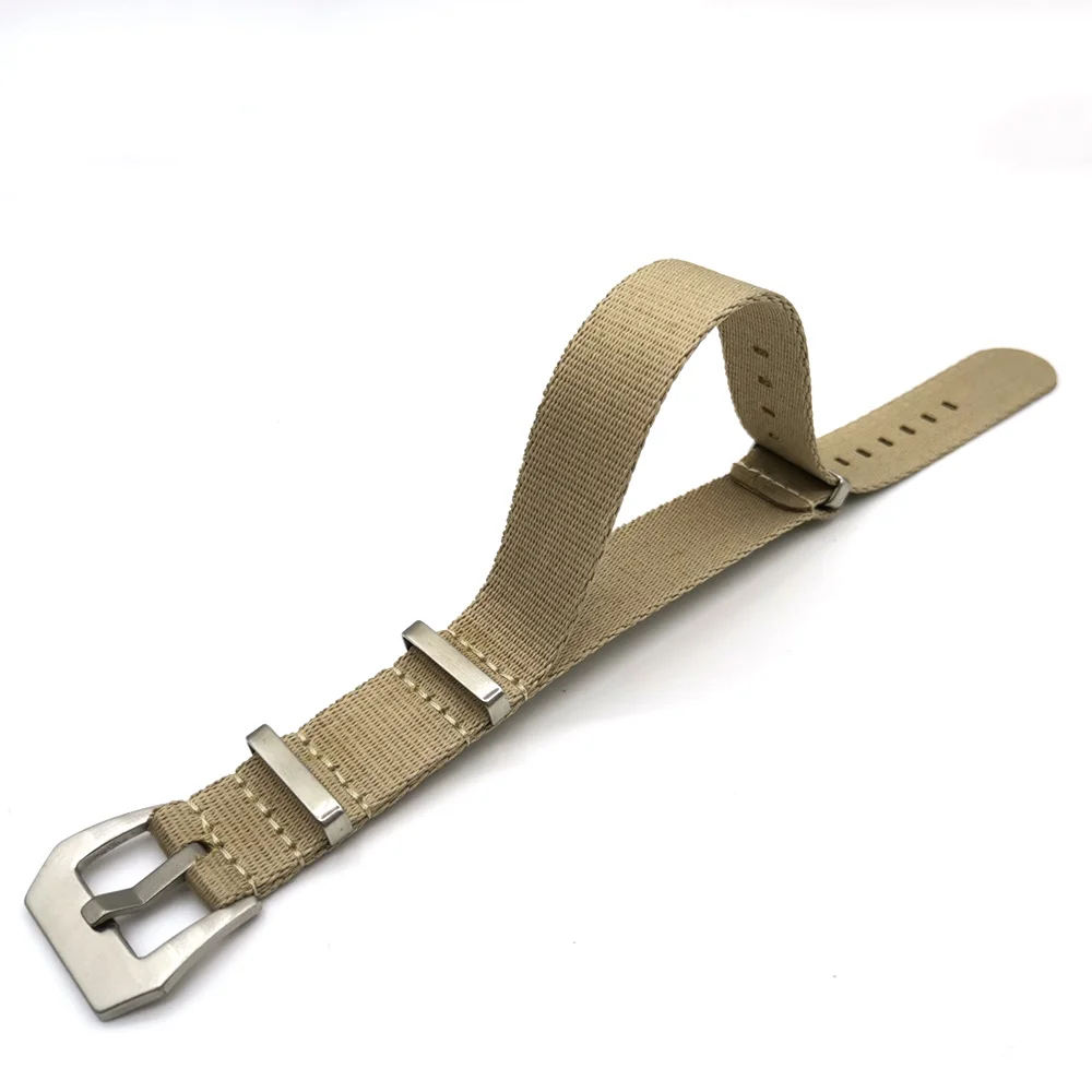 20mm 22mm Heavy Duty Nylon NATO Watchband Strap Zulu Watch Band Men Replacement Wrist Bracelet Watch Accessories