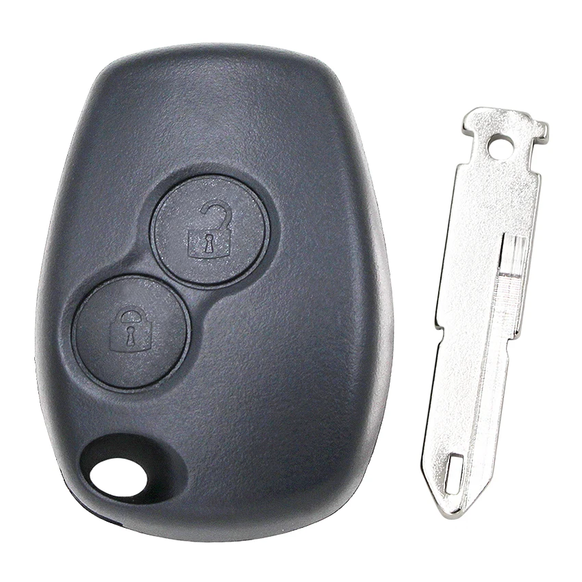 2 кнопки полный пульт дистанционного управления умный Автомобильный ключ 433 МГц