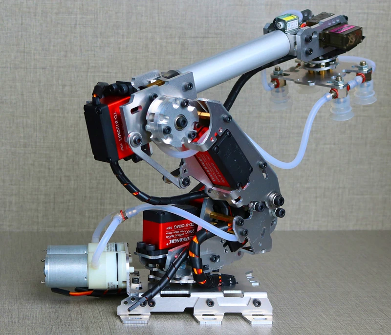 Большая всасывающая воздушная помпа 7 Dof манипулятор робот рука для Arduino