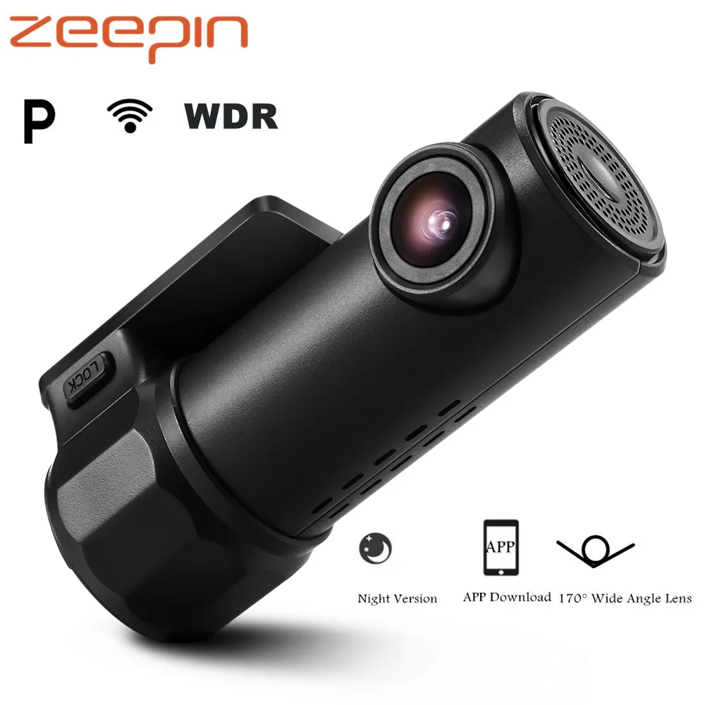 Zeepin 720P WiFi Dash Cam 360 градусов Максимальный угол поворота 300 Вт приводной рекордер