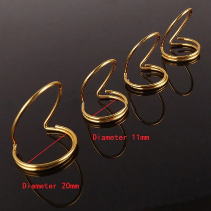 

4 Pcs Metal Guitar Picks Adjustable Thumb Finger & 15 Pcs Celluloid Metal Finger Thumb Guitar Picks Plectrums