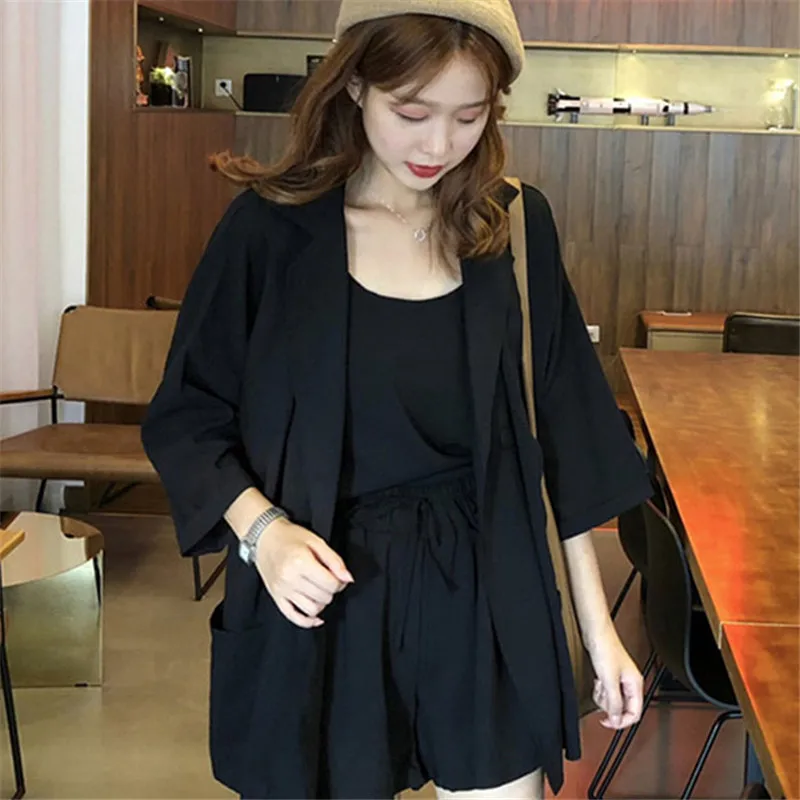 Женские костюмы Новинка весна-лето 2021 большой размер 4XL комплект из 3 предметов