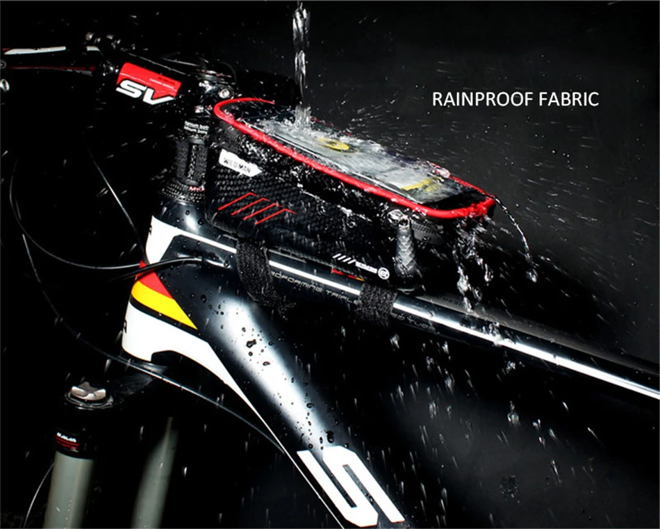 Прочная сумка для горного велосипеда передняя балка непромокаемая