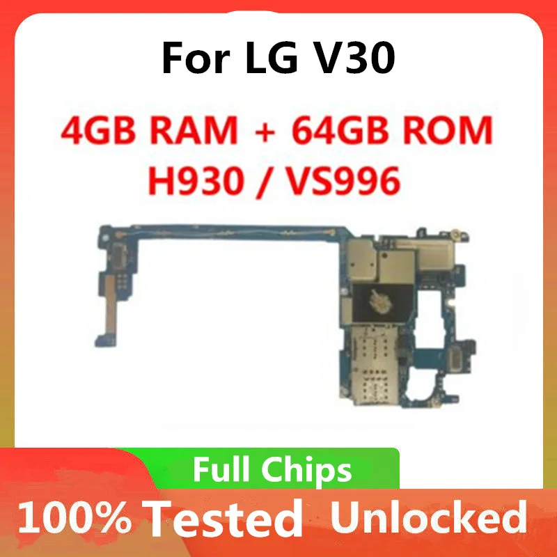 Для LG V30 H930 VS996 64 Гб официальная материнская плата для телефона оригинальная