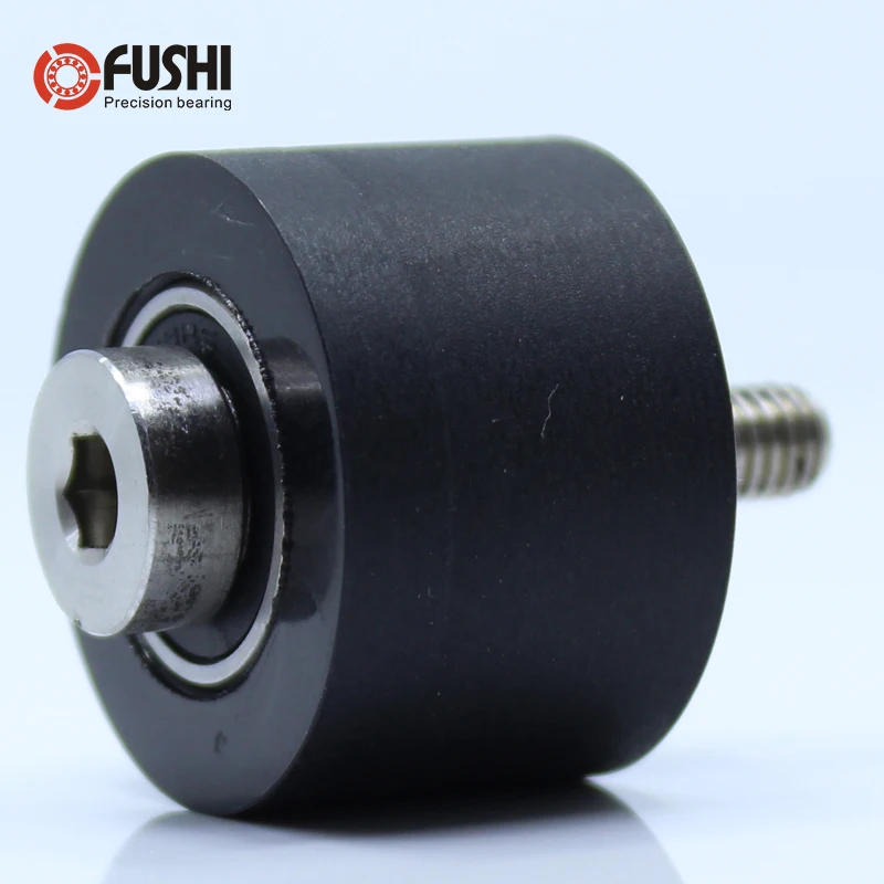 PU 698 bearing 8*30*30 mm Rubber-coated wheel for Office furniture low noise Polyurethane | Bearings