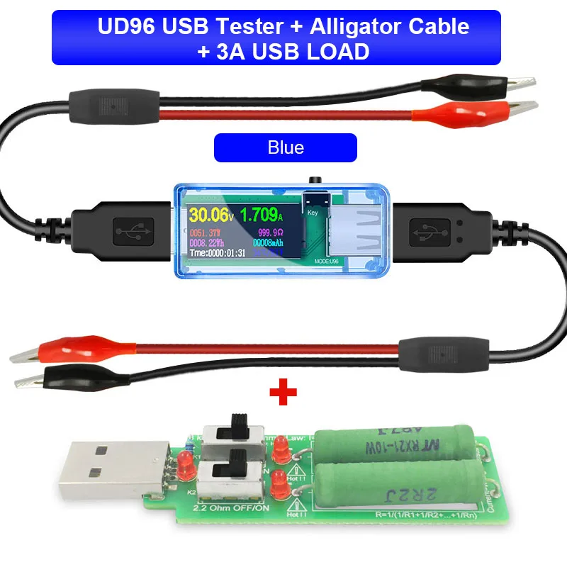 13 в 1 USB Тестер dc Цифровой вольтметр amperimetro напряжение измеритель тока Амперметр детектор power bank индикатор зарядного устройства - Цвет: ADD 3A Cable