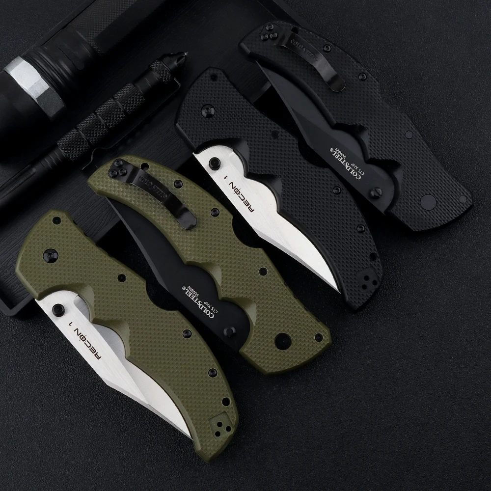 Новый складной нож ColdSteelRECON 1 лезвие CTS XHP рукоятка G10 тактический антигиенический