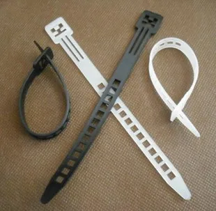 

5 шт. нейлоновые кабельные стяжки разъемные 9x150 мм, самофиксирующиеся Пластик стяжки черного и белого цвета