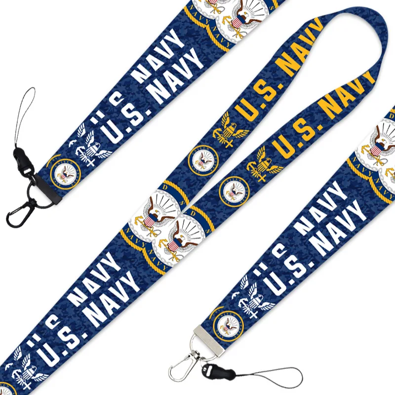 Шнурок с принтом для ключей телефонов и идентификационных карт | Украшения