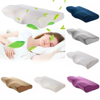 memory foam pillow neck orthopaedic cushion side sleeping body pillow butterfly ergonomic cervical spine relief support wedge
