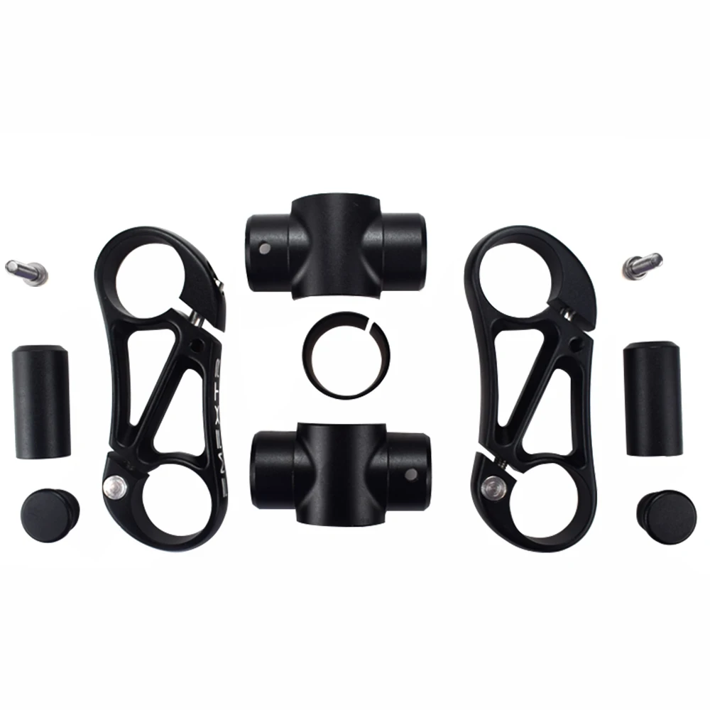 FMFXTR Latest Bicycle Stem Double Adjustable Angle MTB Road mountain Bike Stem Aluminum alloy 6061 for 31.8mm/28.6mm Handlebar