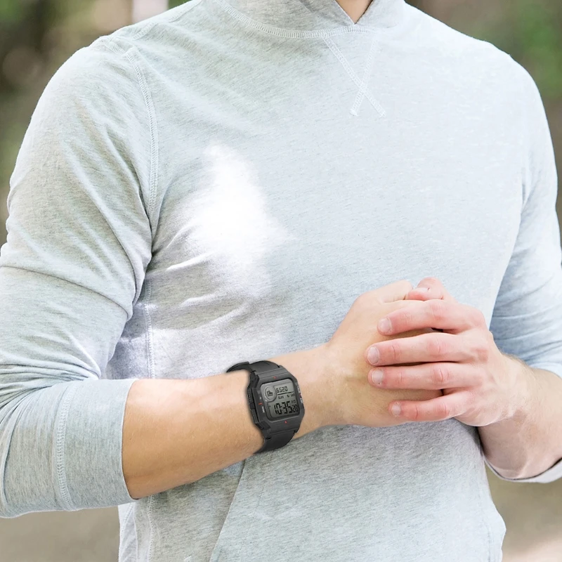 

Compatible with Huami-Amazfit Neo Smart Watch Shells TPU Protective Case Soft Durable Protection Shell Shockproof Cover