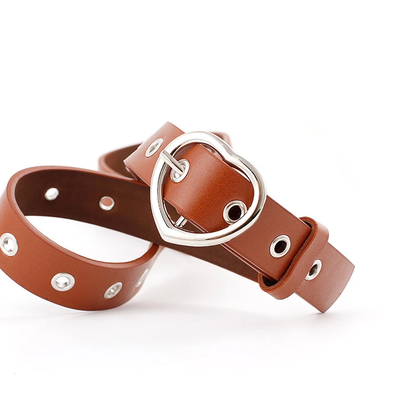 Креативный женский ремень с пряжкой Love высококачественный Женский имитацией