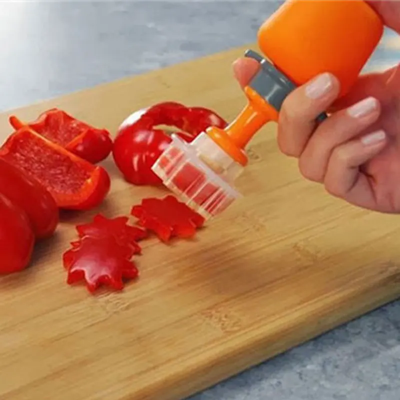 6 шт./компл. кухонный резак для формирования овощей фруктов слайсер устройство