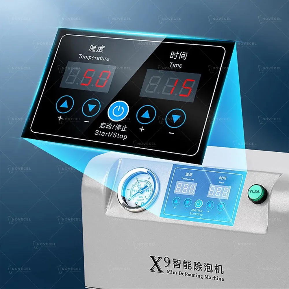 uyue x9 mini bubble remover machine lcd screen oca autoclave debubbler for mobile phone curved screen refurbished repair tool free global shipping
