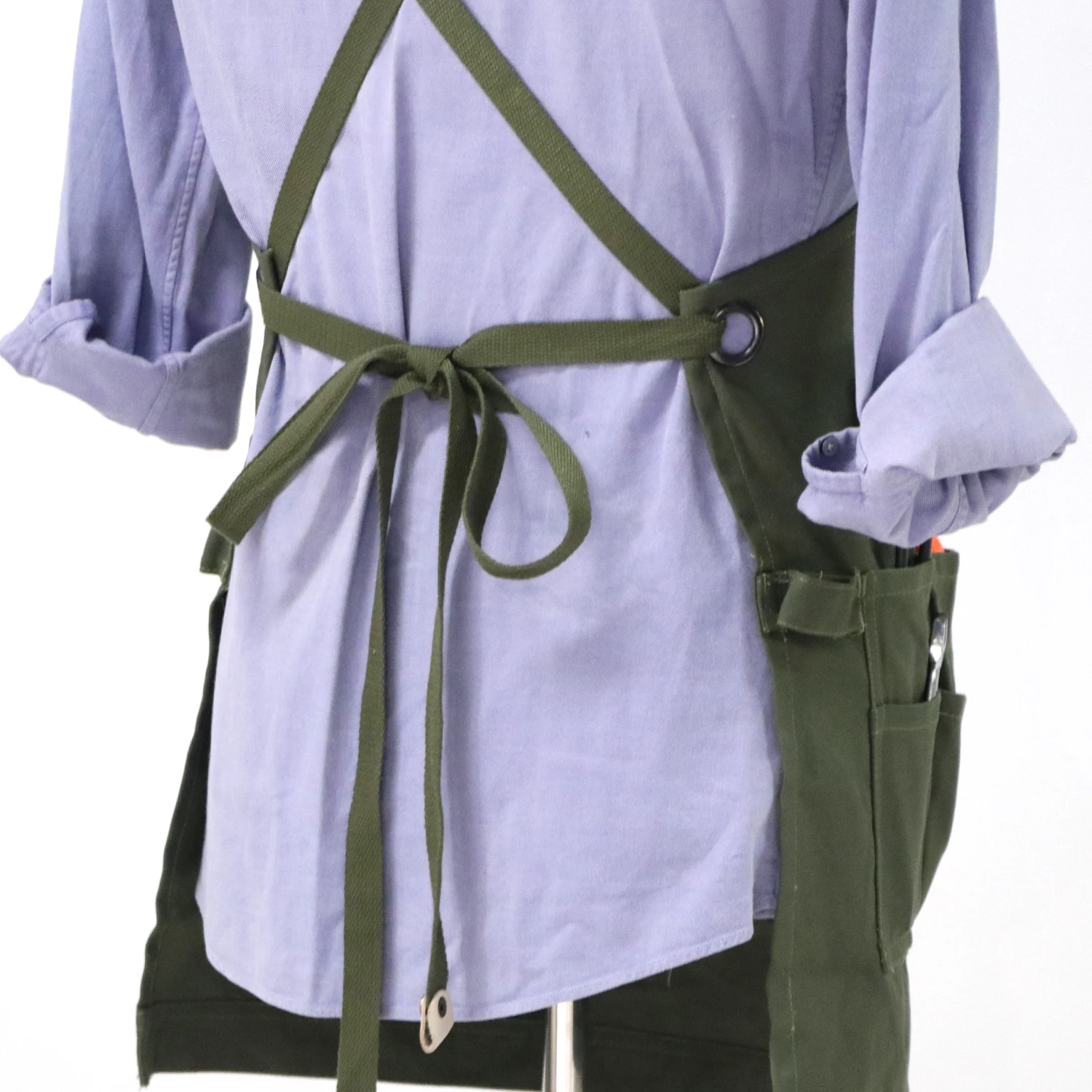 Хлопковый домашний Кухонный Фартук с регулируемыми ремешками и