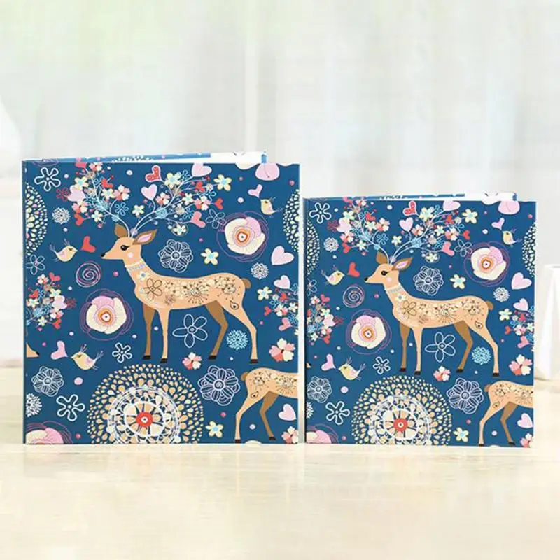 

40 Pages DIY Home Decor Multifunction Photo Album Friends Crafts Gifts Insert Self Adhesive Hardcover Baby Growth Family Memory
