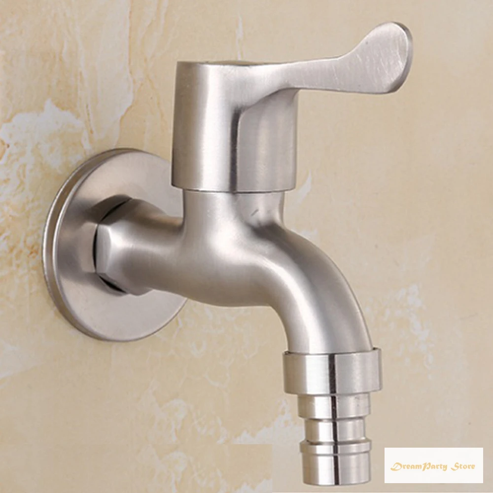 Смеситель для стиральной машины из нержавеющей стали G1/2 длинная насадка