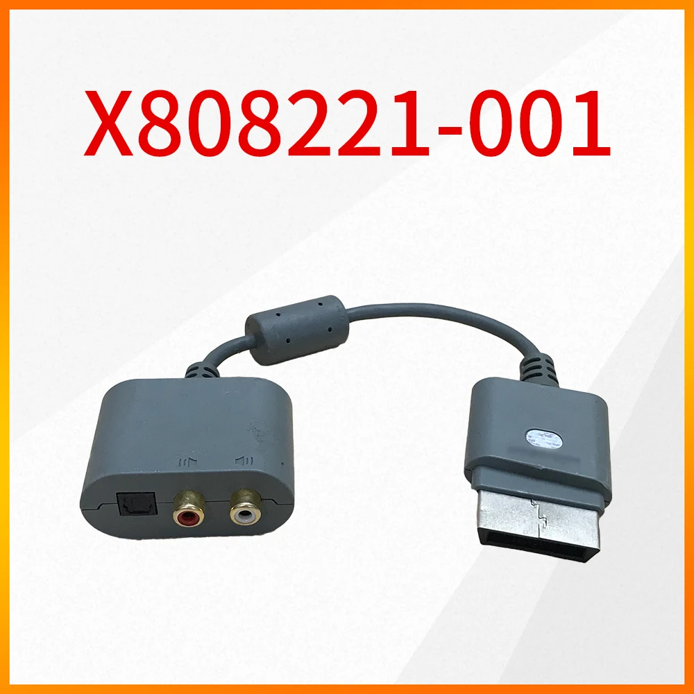 

Оригинальный приблизительный кабель для преобразования звука, подходит для Microsoft Xbox360 SLIM, оптоволоконный адаптер для хоста на 5,1 каналов