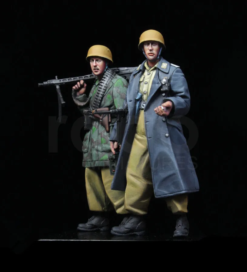 

1/35 Resin Figures Model kits Unassambled Unpainted 672