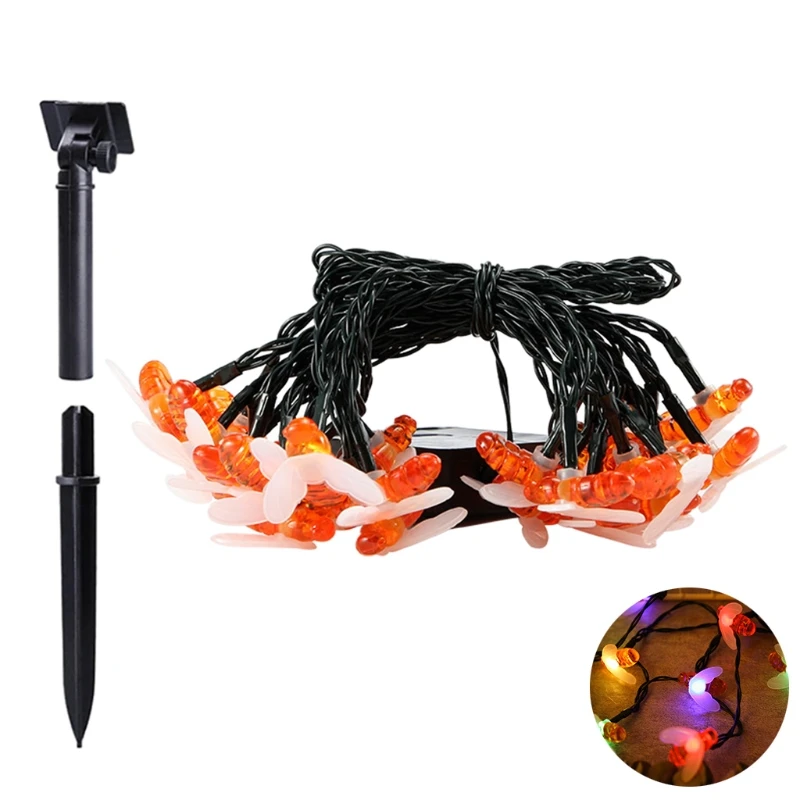 

Водонепроницаемая светодиодная лампа H7JB IP44 30 дюймов, 8 режимов, сказочный декоративный светильник для улицы, свадьбы, дома, сада, патио вечер...