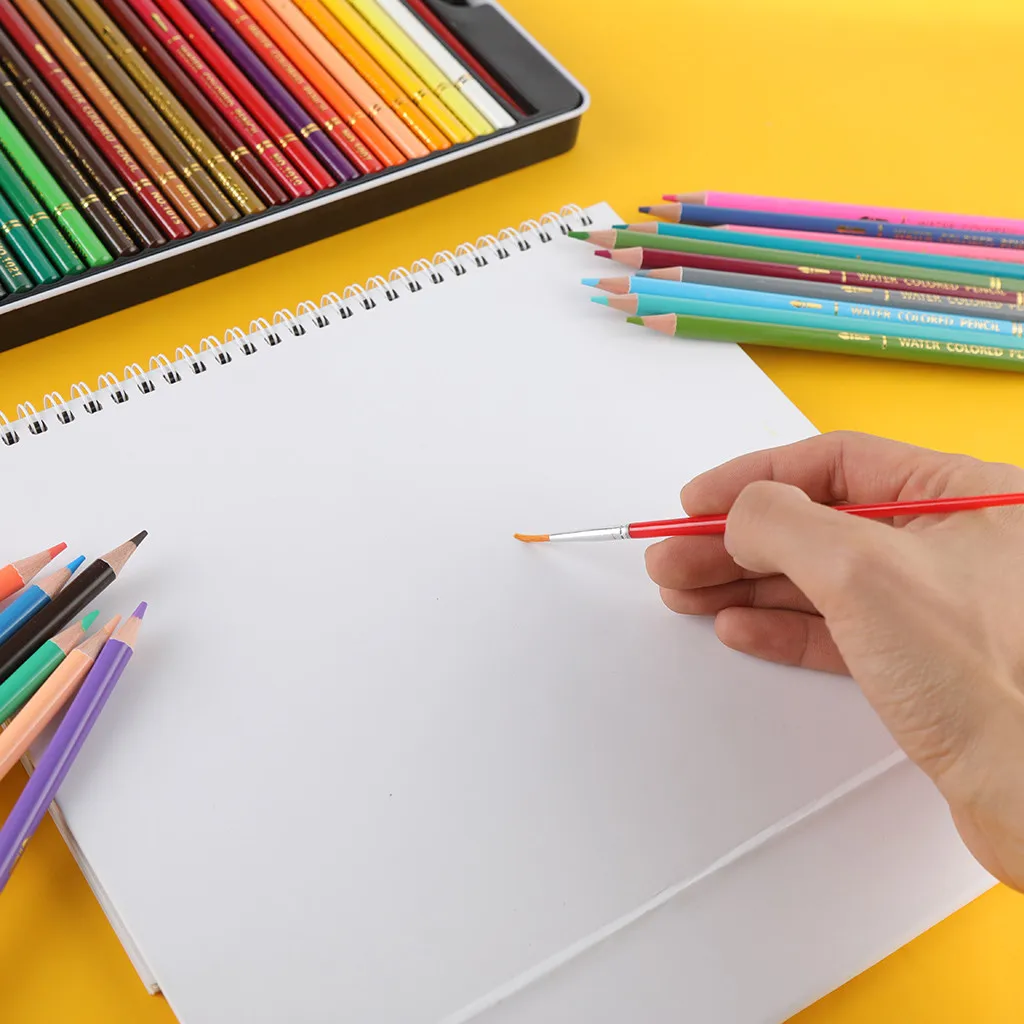 

Best Selling 2020 Products Luxurious 36/72/120 Water Soluble Water Color Wooden Pencil Artists Drawing Sketching Ne
