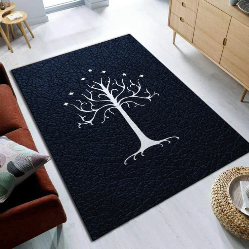 Белый дневной ковер Властелин колец дорожный напольный декоративные коврики и