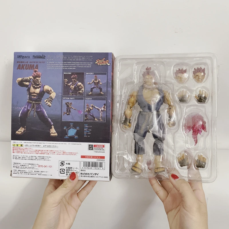 SHF iguarts Akuma Gouki ПВХ экшн фигурка игрушка ужас подарок на Хэллоуин 6 дюймов 15