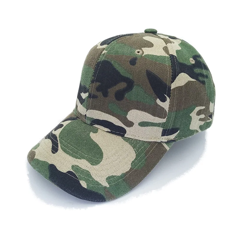 

Six-Piece Camouflage Baseball Cap Women Men Military Training Peaked Summer Outdoor Training Sunshade Trucker Hat Military Caps