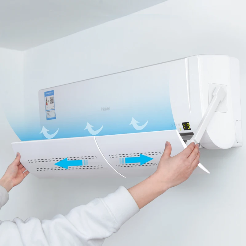 Анти прямой выдув выдвижной кондиционер Ветер Дефлектор перегородка