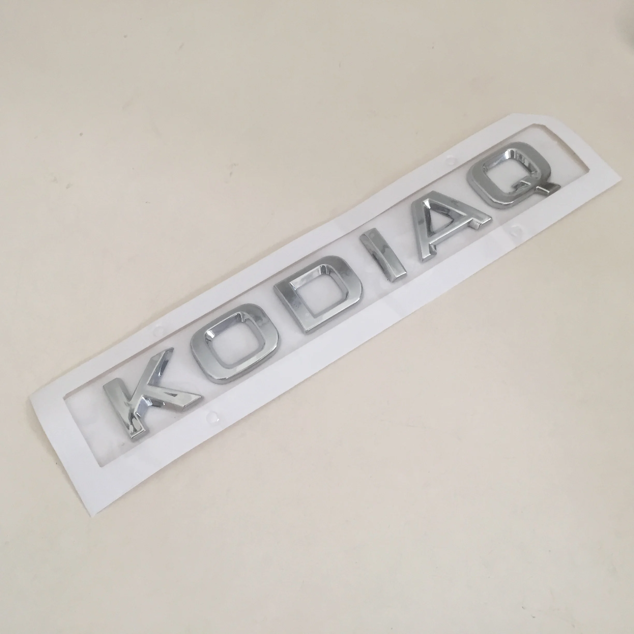 1 шт. 3D ABS высокое качество KODIAQ Автомобильная буква задняя зеркальная эмблема