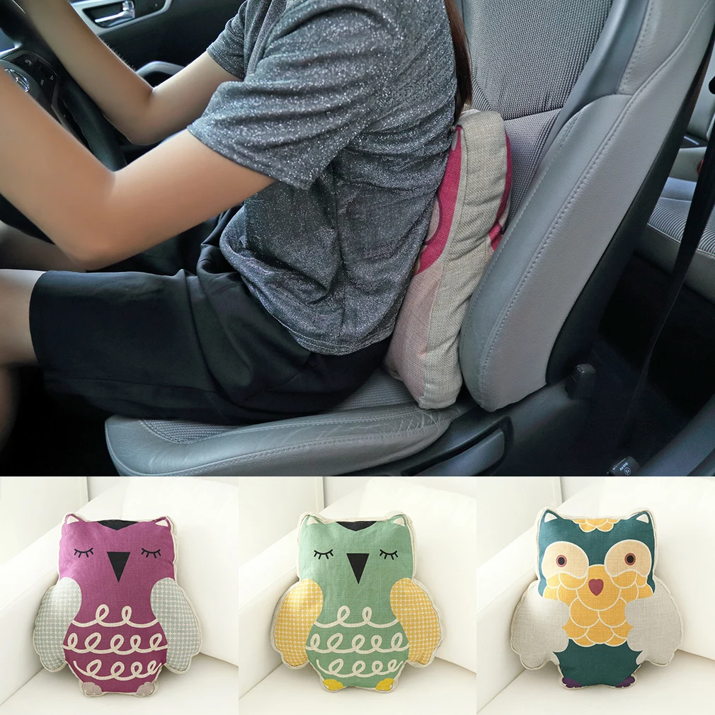 Мягкие из хлопка с мультяшным принтом диванную подушку автомобиля Подушка под
