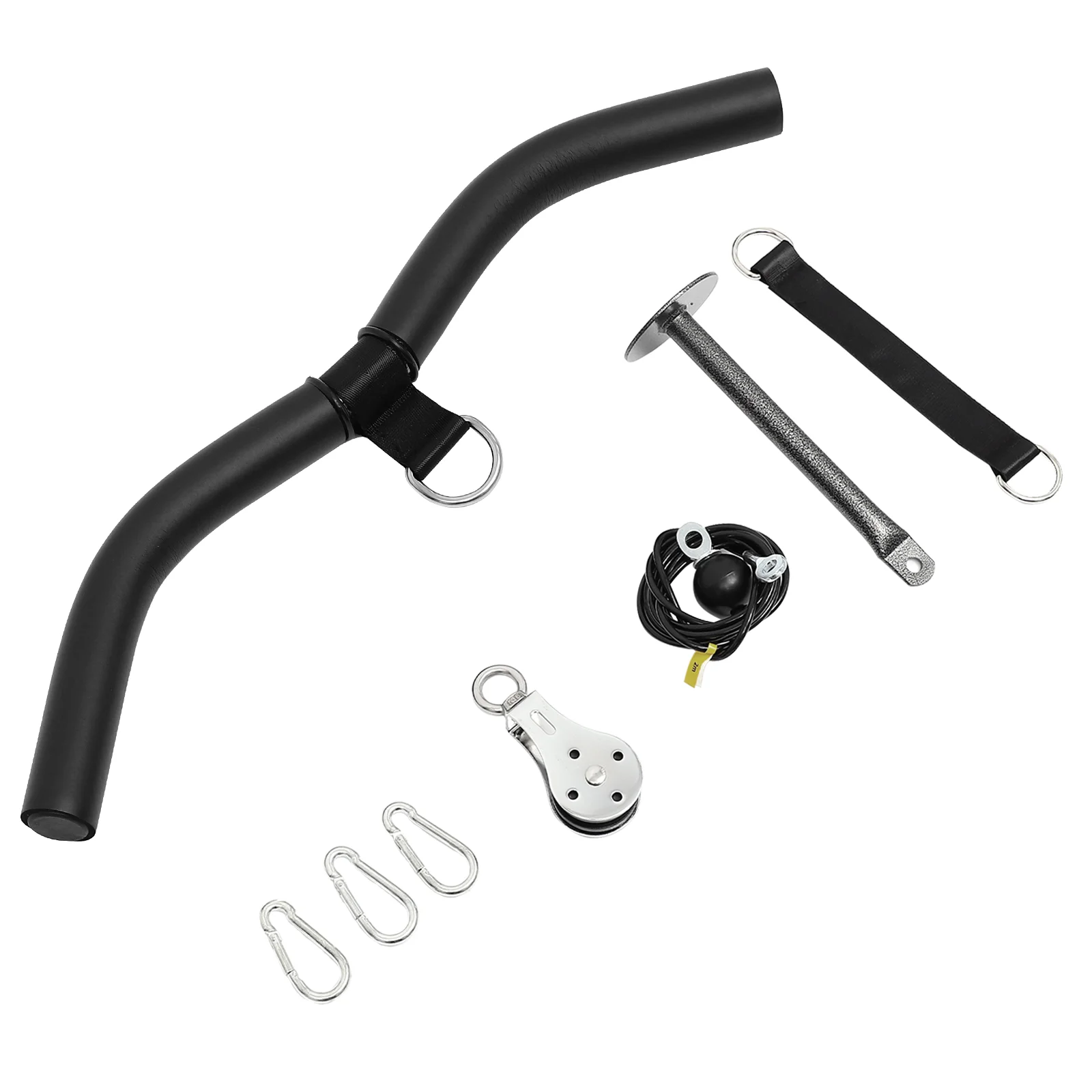 

1 Set Tricep Trainer Arm Strength Training Exerciser Pulley Cable System