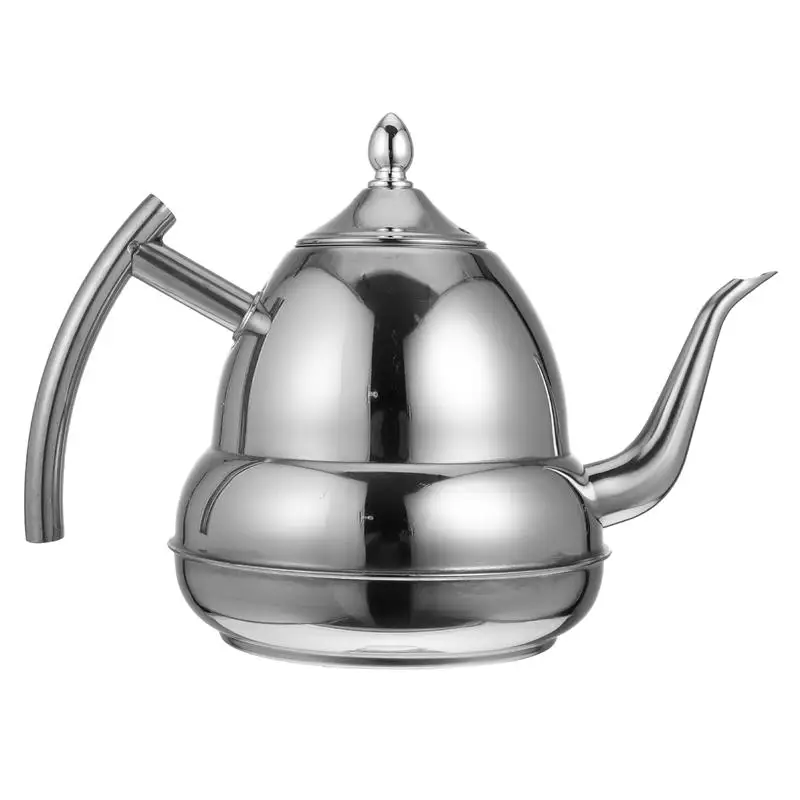 

1Pc Stainless Steel Practical Safe Durable Convenient Handheld Teapot Filter Teapot