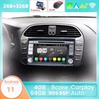 Автомобильный мультимедийный GPS-плеер на Android, 4 Гб + 64 ГБ, 2 Din, для FiatBravo 2007, 2008, 2009, 2010, 2011, 2012, GPS-навигация, DVD, радио, стерео