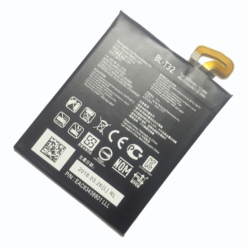 Высокое качество BL T32 батареи телефона для LG G6 G600L G600S G600K G600V H870 H871 H872 H873 LS993 US997 VS988