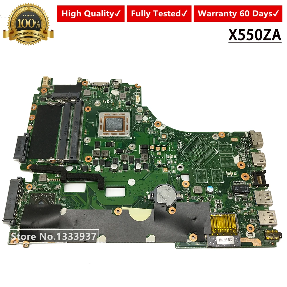 X550ZA материнская плата A8 7200P для ASUS K555Z K550z X555Z X550ZE VM590Z X550Z ноутбука|Материнские