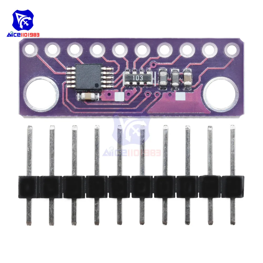 Diymore DC 2 5 в 4 CH ADS1115 модуль ADC с Pro усилителем микроконтроллер 16 бит усилитель плата