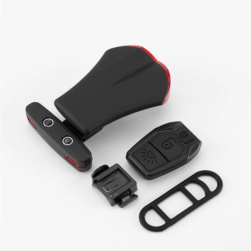 

Bicycle Rear Light Anti-theft Alarm USB Charge Wireless Remote Control LED Tail Lamp Bike Finder Lantern Horn Siren Warning
