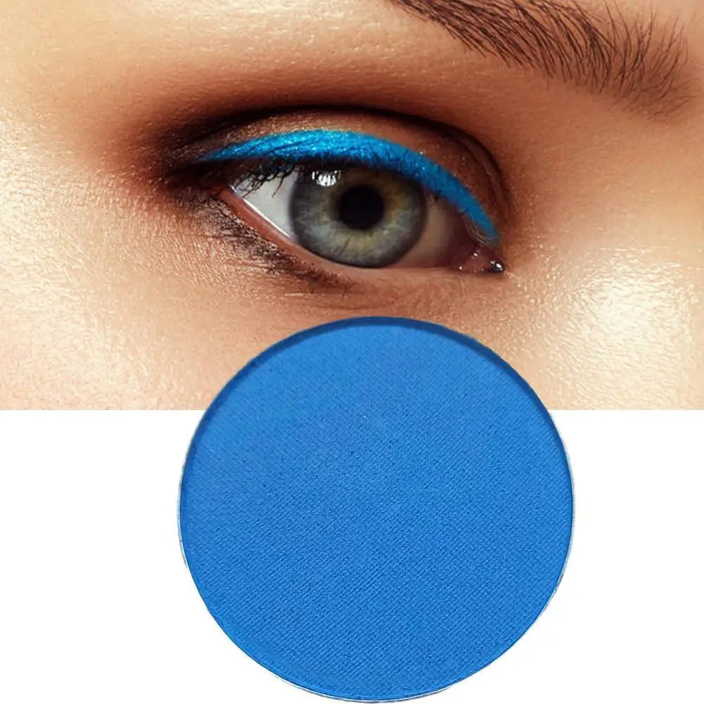 

Portable Color Klein Blue Eye Shadow Monochromatic Pure Blue of Blue Disc Shadow Lake Pallete Eye Eyeshadows P8M9