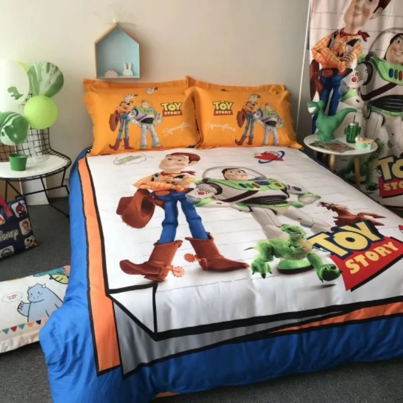 Постельные принадлежности Buzz Woody с принтом пододеяльник набор Disney Toy Story
