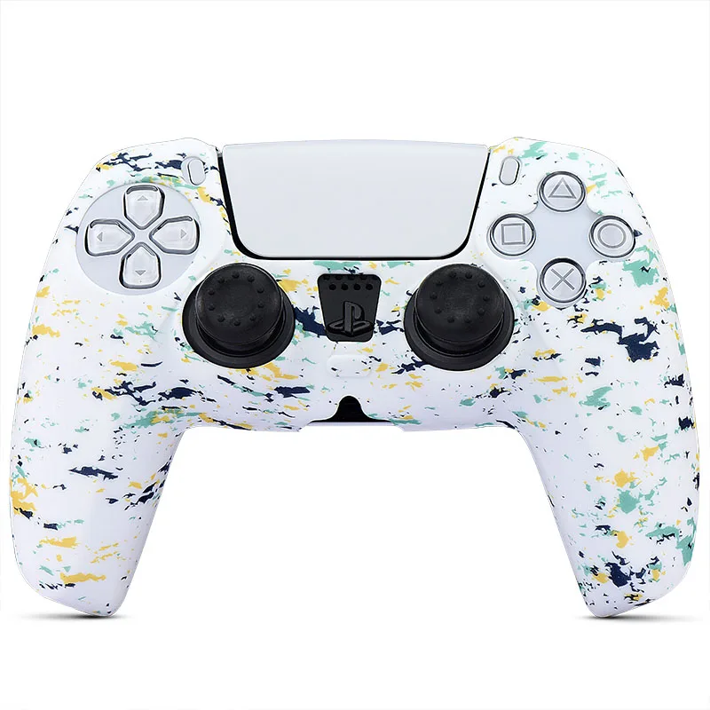 Силиконовый чехол PS5 для контроллера Sony Dualsense с профессиональными захватами